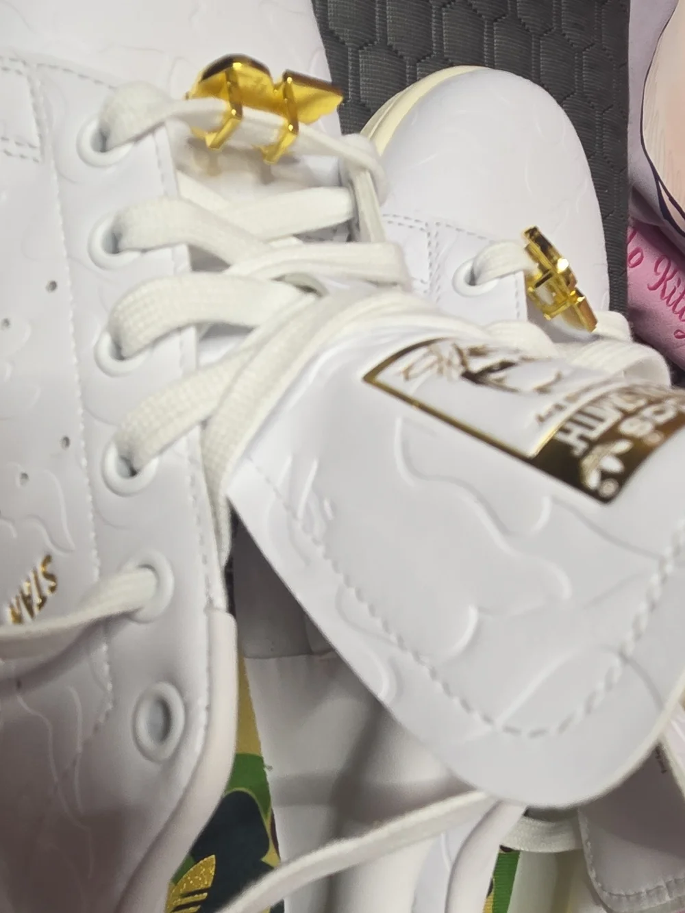 adidas Stan Smith x A Bathing Aps Wite Leather Sneakers